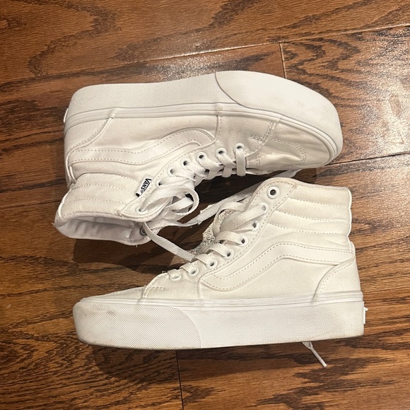 Vans Shoes - Vans Classic White High-Tops